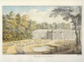 Free download View of Flower Garden and Aviary at Kew free photo or picture to be edited with GIMP online image editor