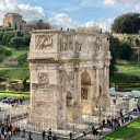 View of the Arch of Constantine in Rome  screen for extension Chrome web store in OffiDocs Chromium