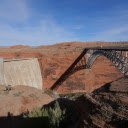 View of the Glen Canyon Dam Bridge  screen for extension Chrome web store in OffiDocs Chromium