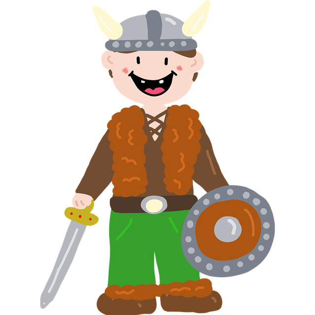 Kostenloser Download Viking History Nette kostenlose Illustration, die mit dem GIMP-Online-Bildeditor bearbeitet werden kann