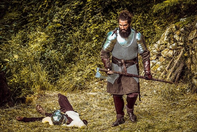Free download viking man bearded long beard axe free picture to be edited with GIMP free online image editor