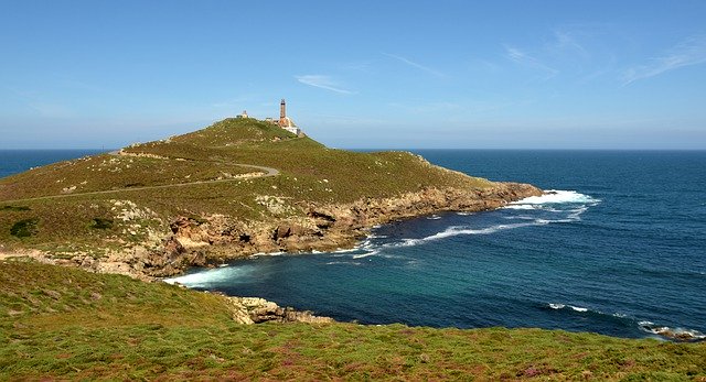 הורדה חינם של Vilan Lighthouse קוסטה גליציה תמונה בחינם לעריכה עם עורך תמונות מקוון בחינם של GIMP