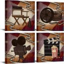 Vintage Film Reel Collage  screen for extension Chrome web store in OffiDocs Chromium