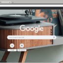 Vintage Vinyl Record Player  screen for extension Chrome web store in OffiDocs Chromium