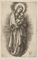 Free download Virgin and Child on the Crescent with a Diadem free photo or picture to be edited with GIMP online image editor