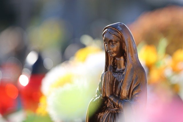 Free graphic virgin mary statue all saints day to be edited by GIMP free image editor by OffiDocs