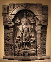 Download grátis Vishnu com seus consortes, Lakshmi e Sarasvati foto grátis ou imagem a ser editada com o editor de imagens online GIMP