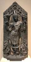 Free download Vishnu with His Mount, Garuda, His Consort, Lakshmi, and Attendants free photo or picture to be edited with GIMP online image editor