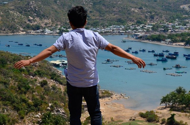 Free download vision sea bay ninh thuan vinh hy free picture to be edited with GIMP free online image editor