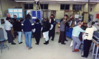 Free download Visiteurs lors de lExpogep 1993 free photo or picture to be edited with GIMP online image editor