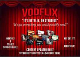 Free download Vodflix Logo free photo or picture to be edited with GIMP online image editor