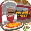 Vortellis Pizza Game Can you become the best pizzeria in town?  screen for extension Chrome web store in OffiDocs Chromium