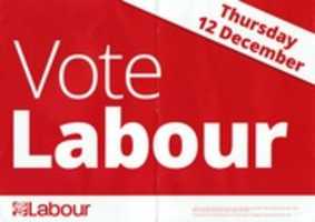 Free download Vote Labour 2019 Poster free photo or picture to be edited with GIMP online image editor