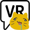 VRChat Emoji and Sticker Manager  screen for extension Chrome web store in OffiDocs Chromium
