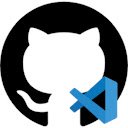 Vs Code github  screen for extension Chrome web store in OffiDocs Chromium