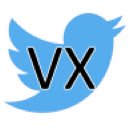 VxTwitter URL  screen for extension Chrome web store in OffiDocs Chromium