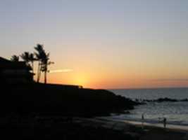 Free download Wailea Sunset free photo or picture to be edited with GIMP online image editor