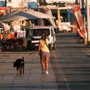 Walking around with your dog  screen for extension Chrome web store in OffiDocs Chromium