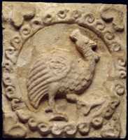 Free download Wall panel with a guinea fowl free photo or picture to be edited with GIMP online image editor