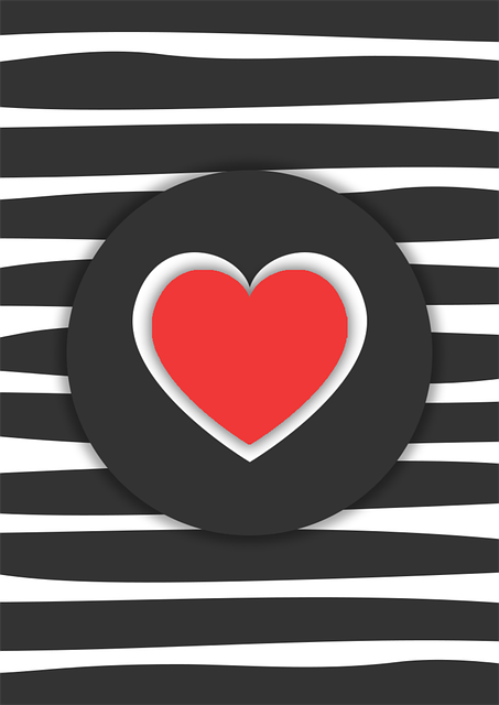 Free download Wallpaper Heart Red free illustration to be edited with GIMP online image editor