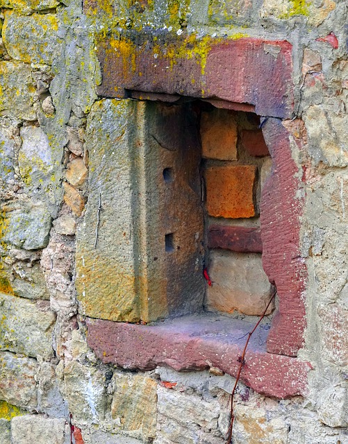 Free download wall window stone wall bricks free picture to be edited with GIMP free online image editor
