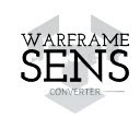 Warframe Sens Converter  screen for extension Chrome web store in OffiDocs Chromium