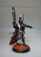 Free download Warhammer 40k - Dark Eldar Warrior (Black Theme) free photo or picture to be edited with GIMP online image editor