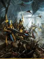 Free download Warhammer 40k - Eldar Fighting Orks free photo or picture to be edited with GIMP online image editor
