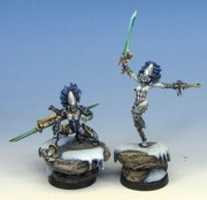 Free download Warhammer 40k - Eldar Howling Banshee Models free photo or picture to be edited with GIMP online image editor