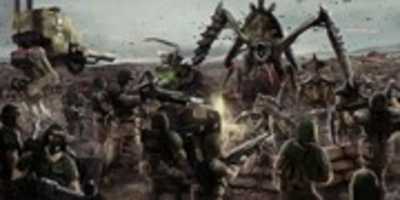 Free download Warhammer 40k - Imperial Guard Fighting Tyranids free photo or picture to be edited with GIMP online image editor