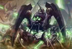 Téléchargement gratuit de Warhammer 40k - Necrons Fighting Tyranids [Copyright MajesticChicken] photo ou image gratuite à éditer avec l'éditeur d'images en ligne GIMP