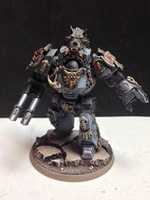 Free download Warhammer 40k - Space Wolves Dreadnought Model free photo or picture to be edited with GIMP online image editor