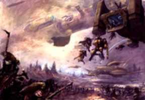 Free download Warhammer 40k - Tau Meeting Kroot [Copyright MajesticChicken] free photo or picture to be edited with GIMP online image editor