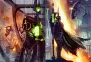 Free download Warhammer 40k - Trazyn the Infinite and Imotekh the Stormlord [Copyright MajesticChicken] free photo or picture to be edited with GIMP online image editor