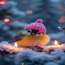 Warm winter wallpaper  screen for extension Chrome web store in OffiDocs Chromium
