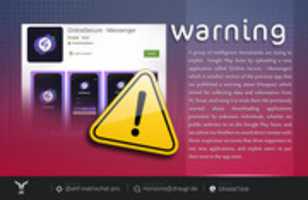 Free download Warning from  OnlineSecure app  - #Electronic_Horizons_Foundation free photo or picture to be edited with GIMP online image editor