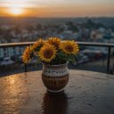 Watch flowers and sunset  screen for extension Chrome web store in OffiDocs Chromium