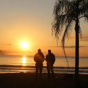 Watching the sea at sunset  screen for extension Chrome web store in OffiDocs Chromium