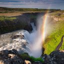 Waterfall and Rainbow  screen for extension Chrome web store in OffiDocs Chromium