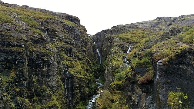 Free download waterfall landscape iceland free picture to be edited with GIMP free online image editor