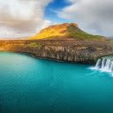 Waterfalls Embrace  screen for extension Chrome web store in OffiDocs Chromium