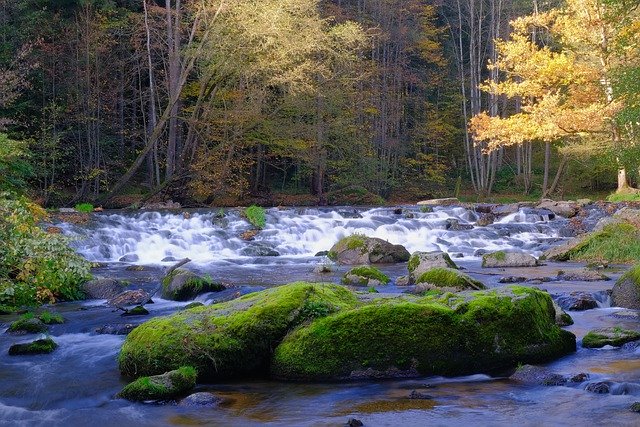 Téléchargement gratuit d'une image gratuite du cours de la rivière à écoulement d'eau à éditer avec l'éditeur d'images en ligne gratuit GIMP