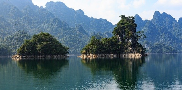 Free download water nature lake viet nam na hang free picture to be edited with GIMP free online image editor