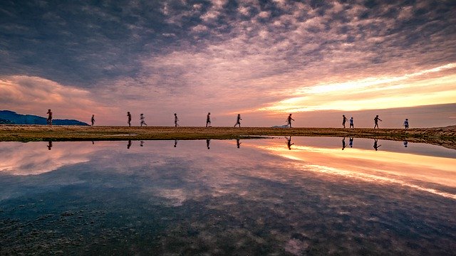 免费下载水湿地倒影天空景观免费图片可使用 GIMP 免费在线图像编辑器进行编辑