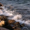 Waves and rocks  screen for extension Chrome web store in OffiDocs Chromium