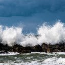 Waves Crashing on the Shore  screen for extension Chrome web store in OffiDocs Chromium