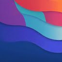 Waves Macos Colorful Live Wallpaper  screen for extension Chrome web store in OffiDocs Chromium