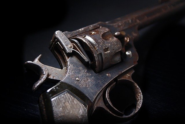 Free download weapon handgun 45s black powder free picture to be edited with GIMP free online image editor