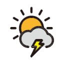 Weather for today  screen for extension Chrome web store in OffiDocs Chromium