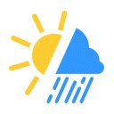 Экран WeatherTab для расширения Интернет-магазина Chrome в OffiDocs Chromium